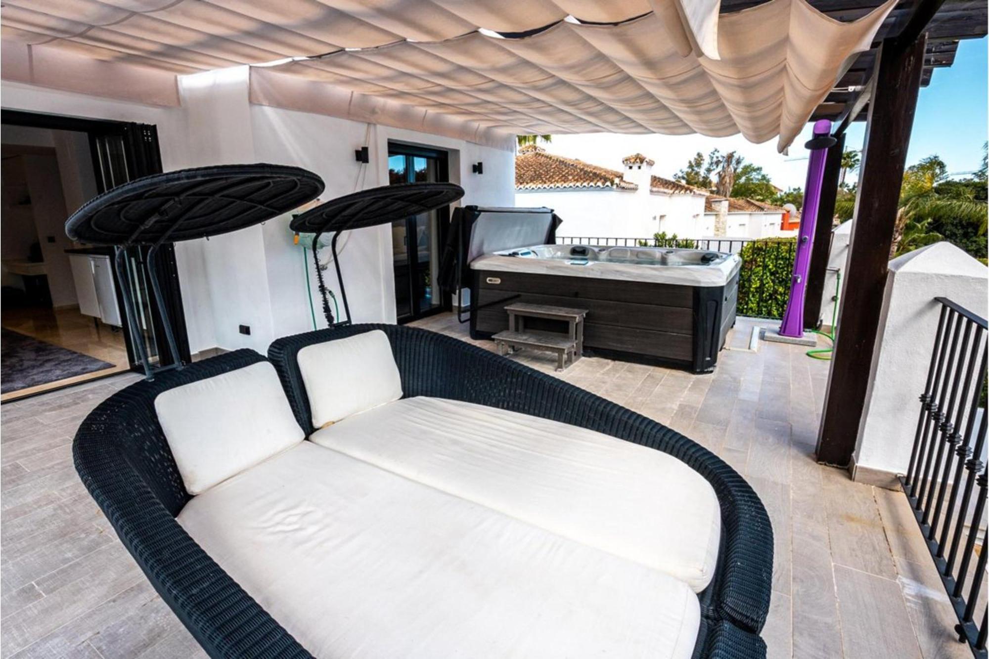 Villa New Zacaluca Pool Sauna & Gym - Happy Rentals Marbella Exteriér fotografie