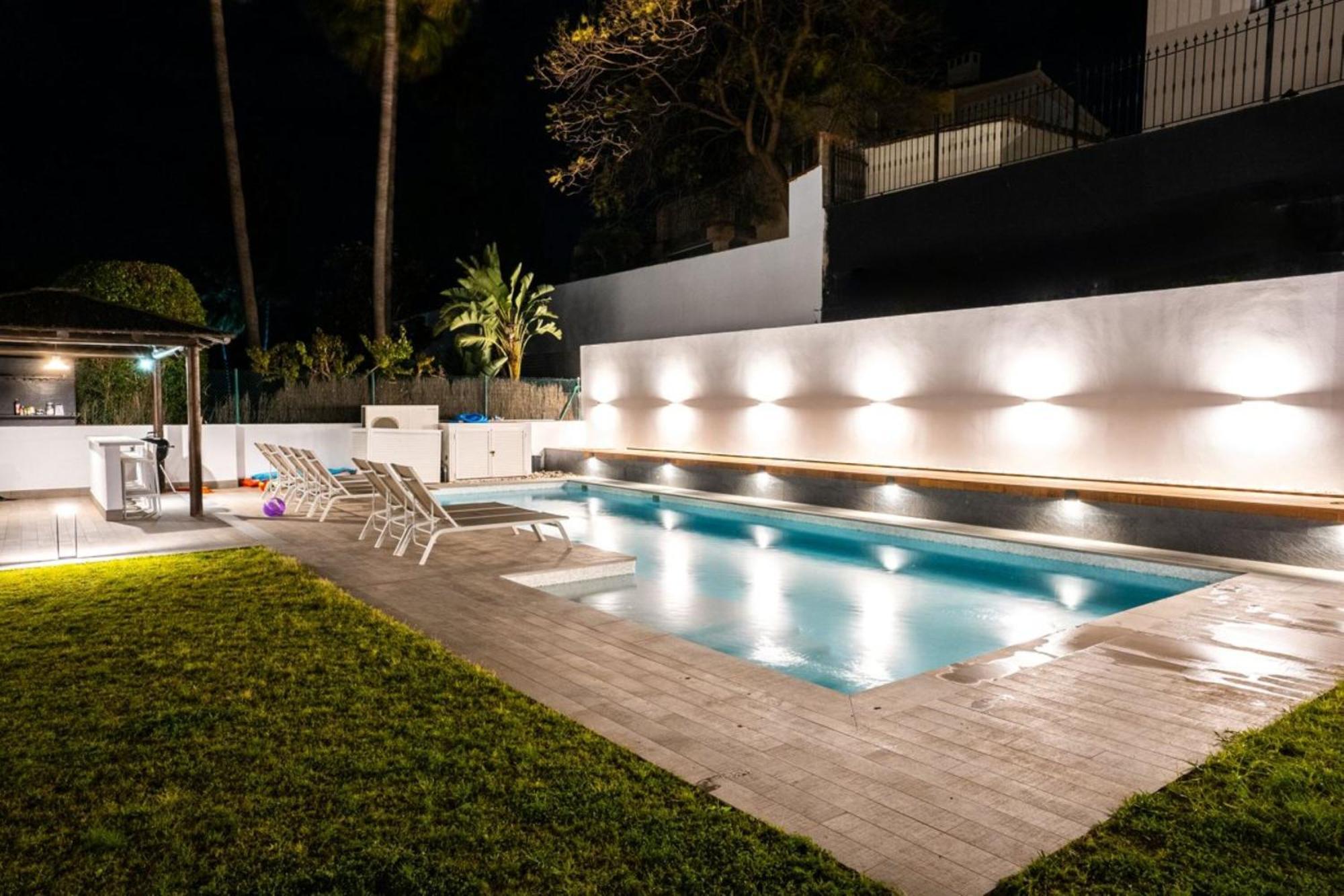 Villa New Zacaluca Pool Sauna & Gym - Happy Rentals Marbella Exteriér fotografie