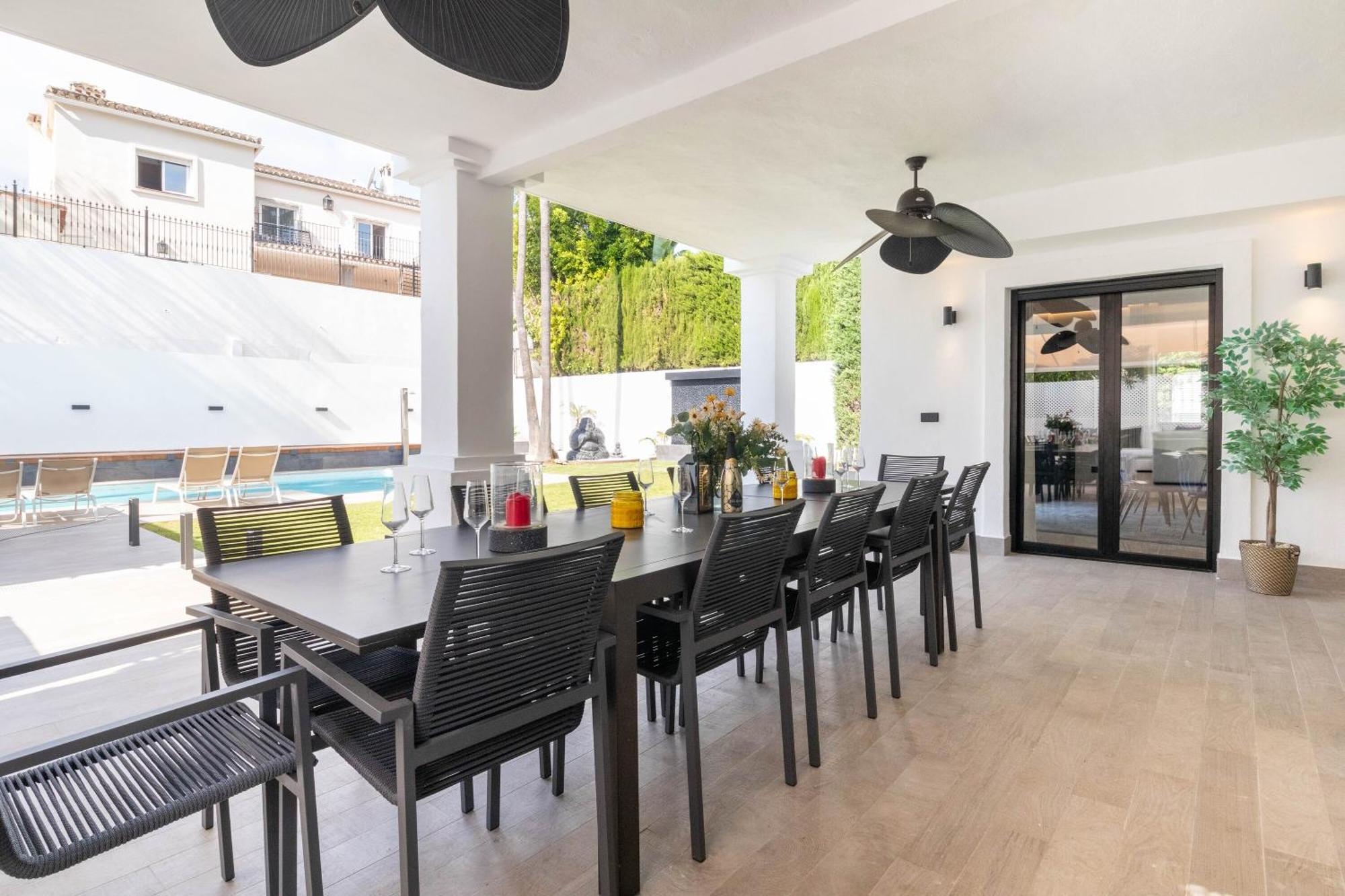 Villa New Zacaluca Pool Sauna & Gym - Happy Rentals Marbella Exteriér fotografie