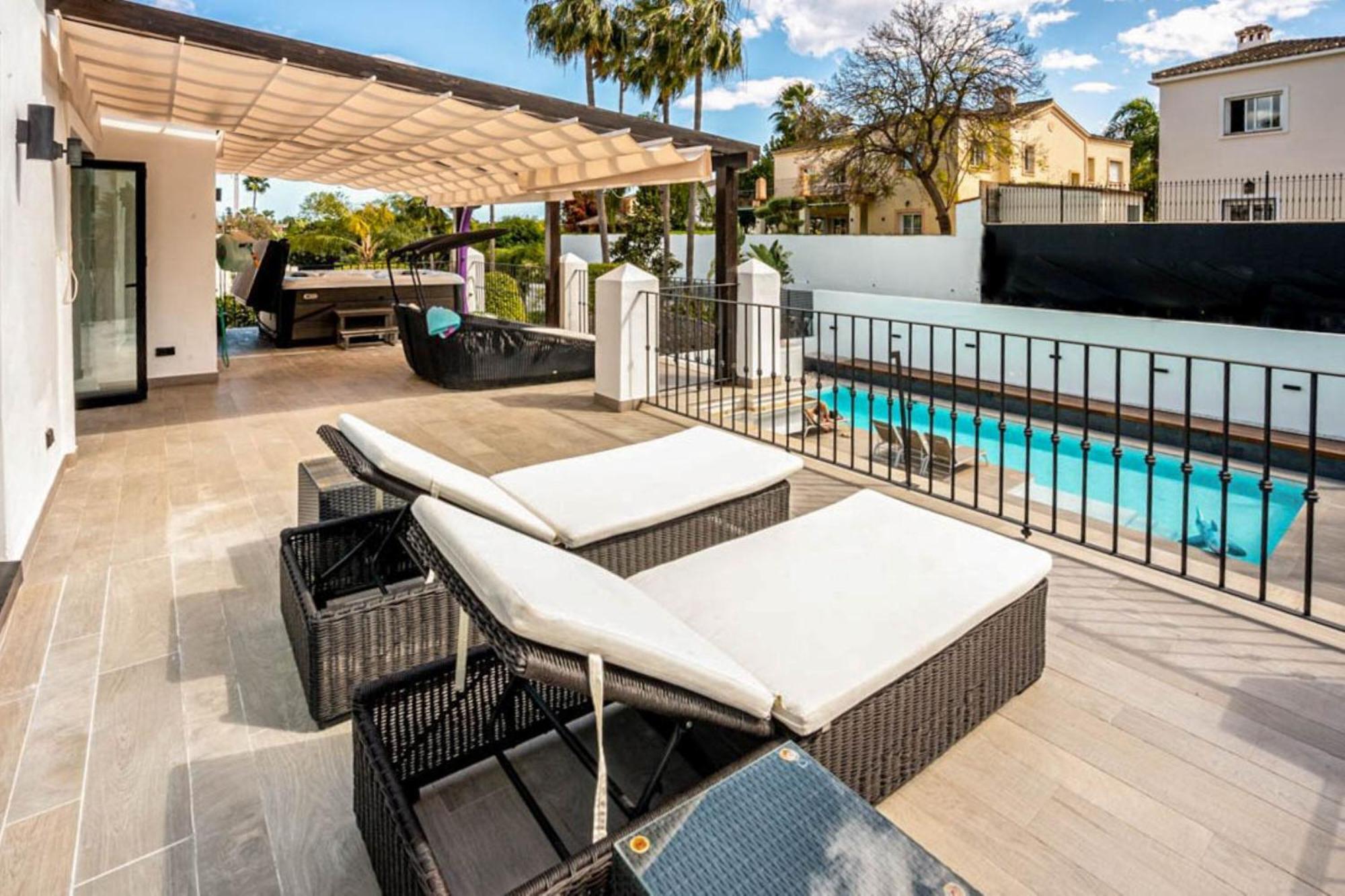Villa New Zacaluca Pool Sauna & Gym - Happy Rentals Marbella Exteriér fotografie